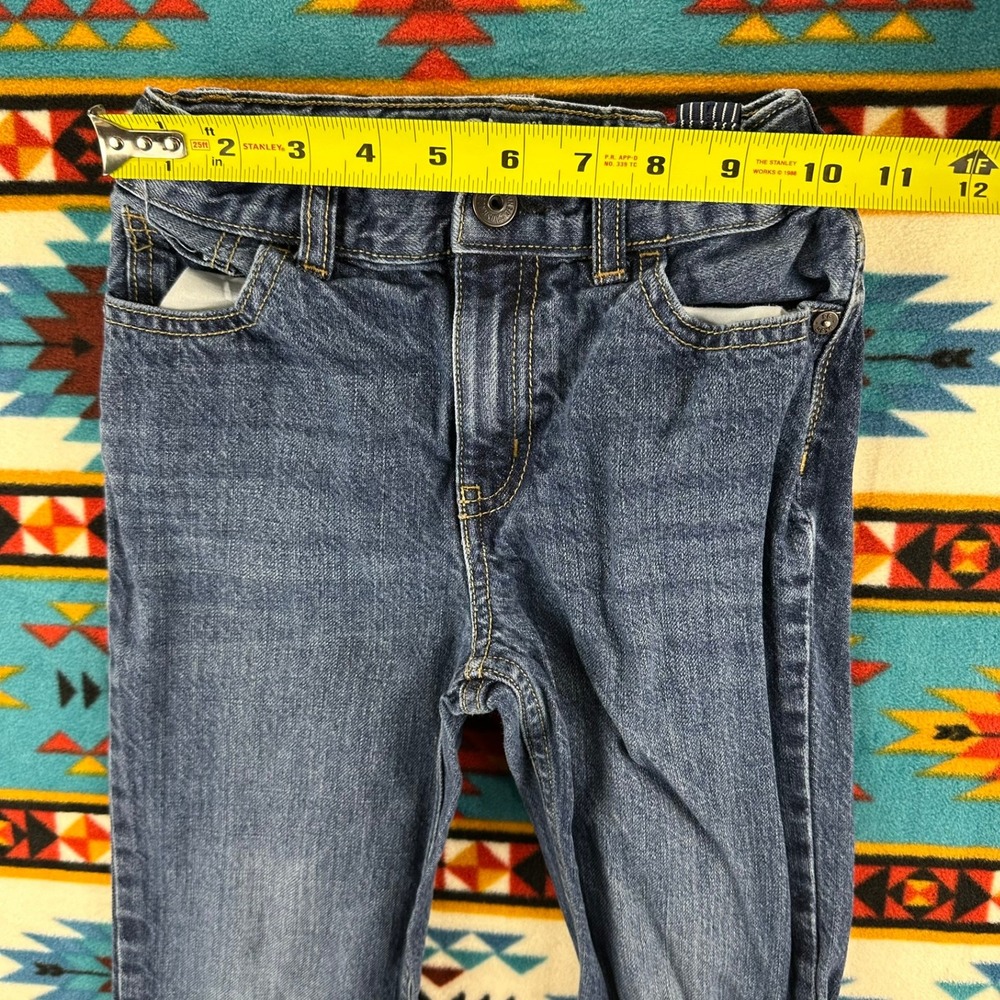 OshKosh Blue Jeans‎ Classic Denim Adjustable Waist Boys Size 6R - Picture 3 of 6